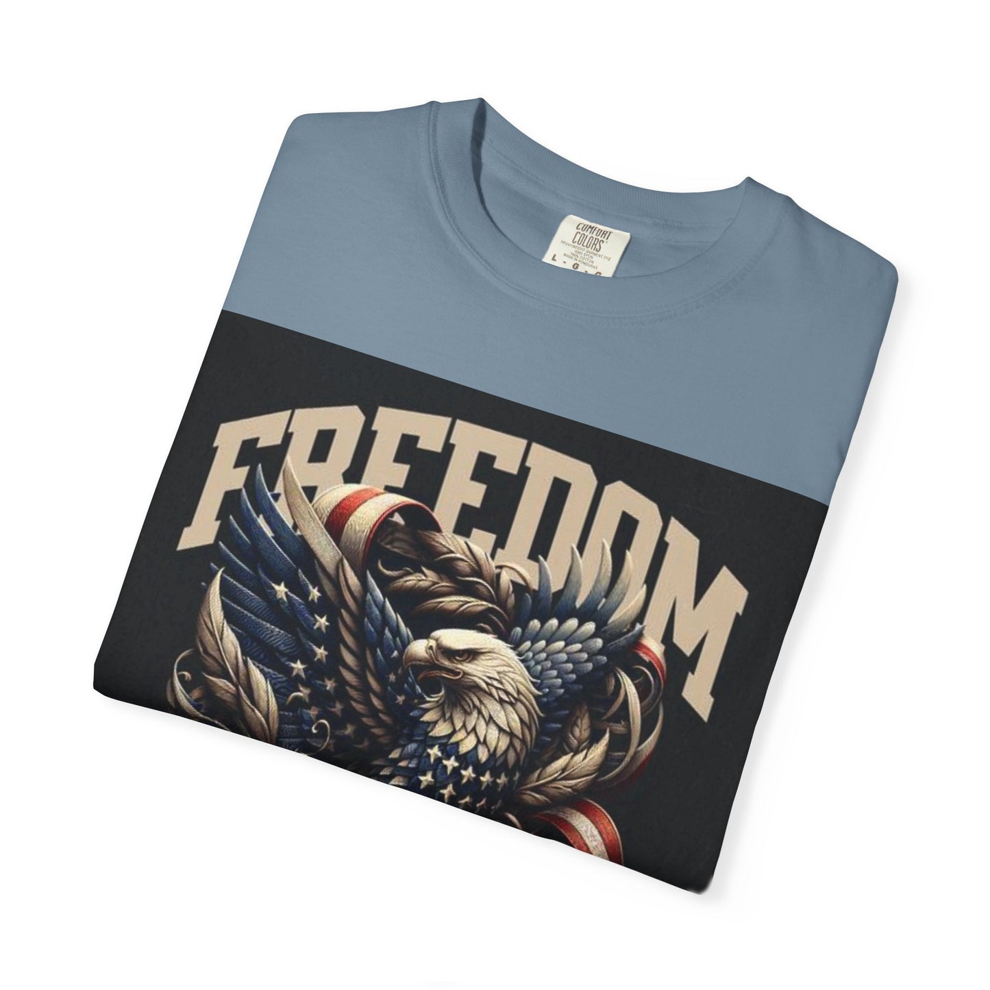 Patriotic Eagle T-Shirt, Freedom Apparel, American Pride Tee, Fourth of July Gift, Vintage Style Shirt