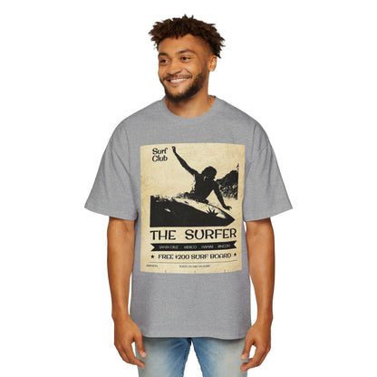 The Surfer Vintage Surf Club Tee — Men's Oversized Surf Graphic T-Shirt
