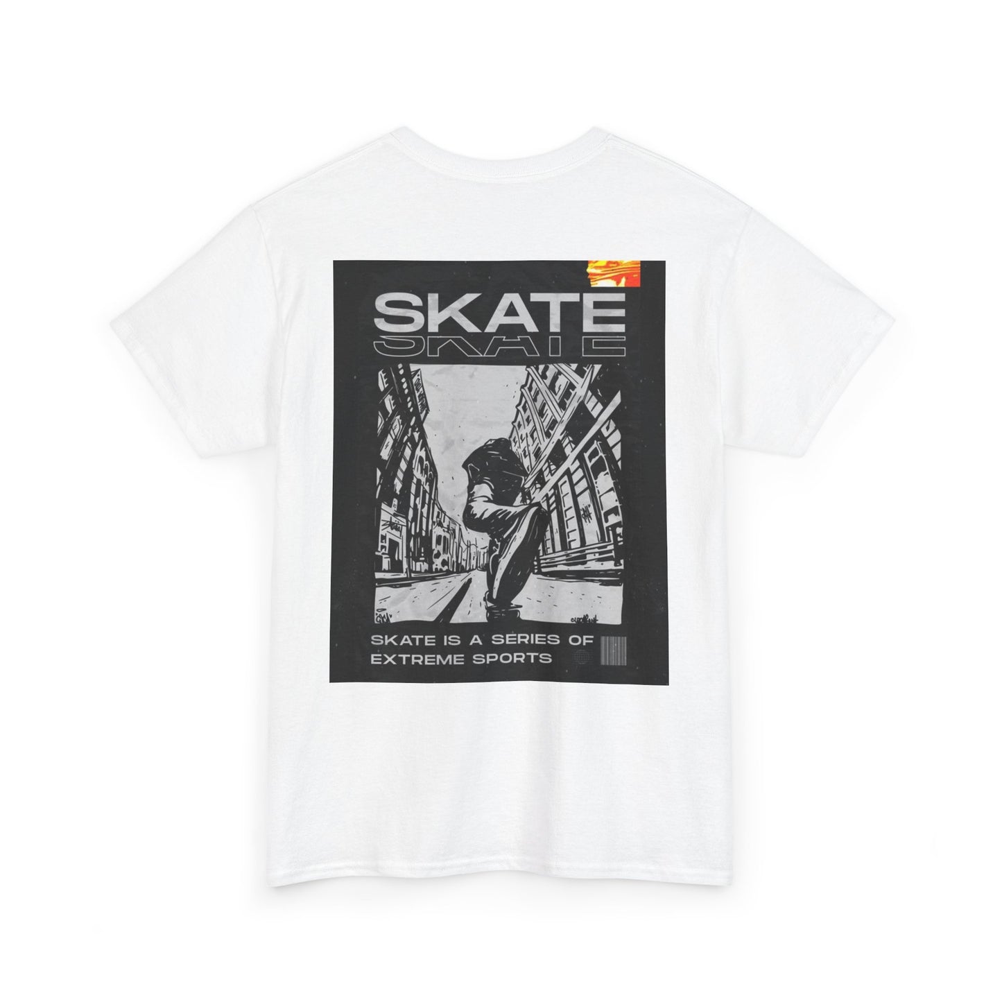 Skate Graphic Tee — Urban Skateboard Poster Shirt