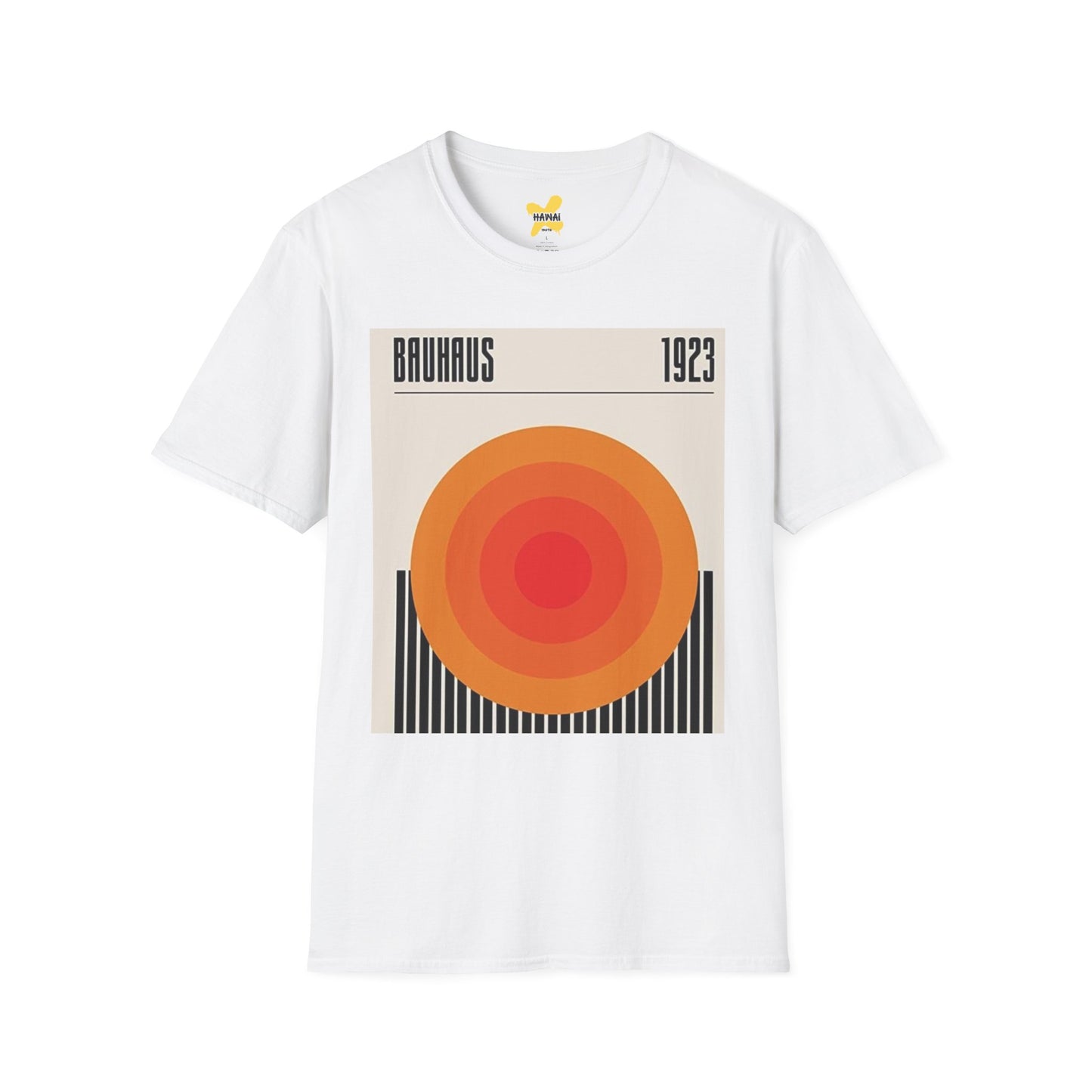 Retro Bauhaus 1923 Unisex Softstyle T-Shirt - Vintage Graphic Tee