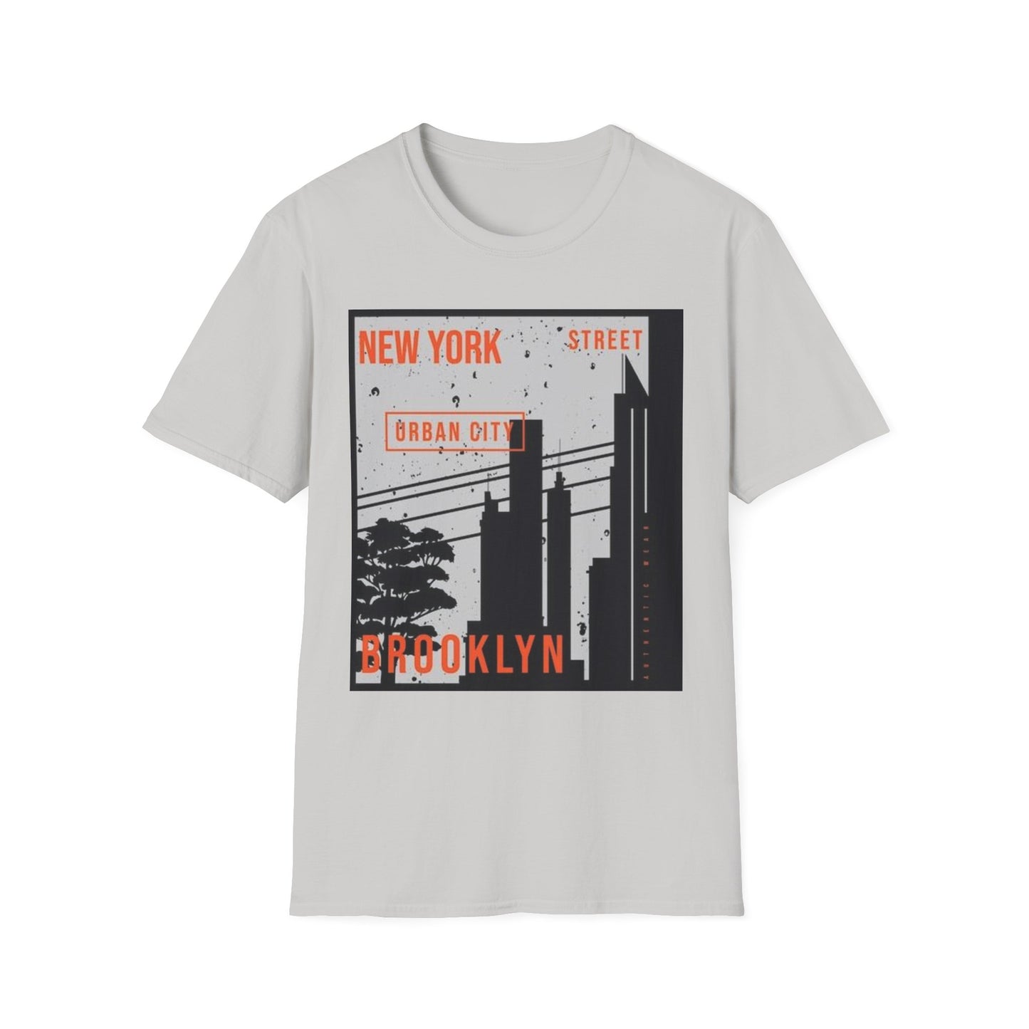 Brooklyn Urban Street T-Shirt - Unisex Graphic Tee for City Lovers, NYC Vibe, Streetwear Fashion, Gift for Travelers, Casual Wear