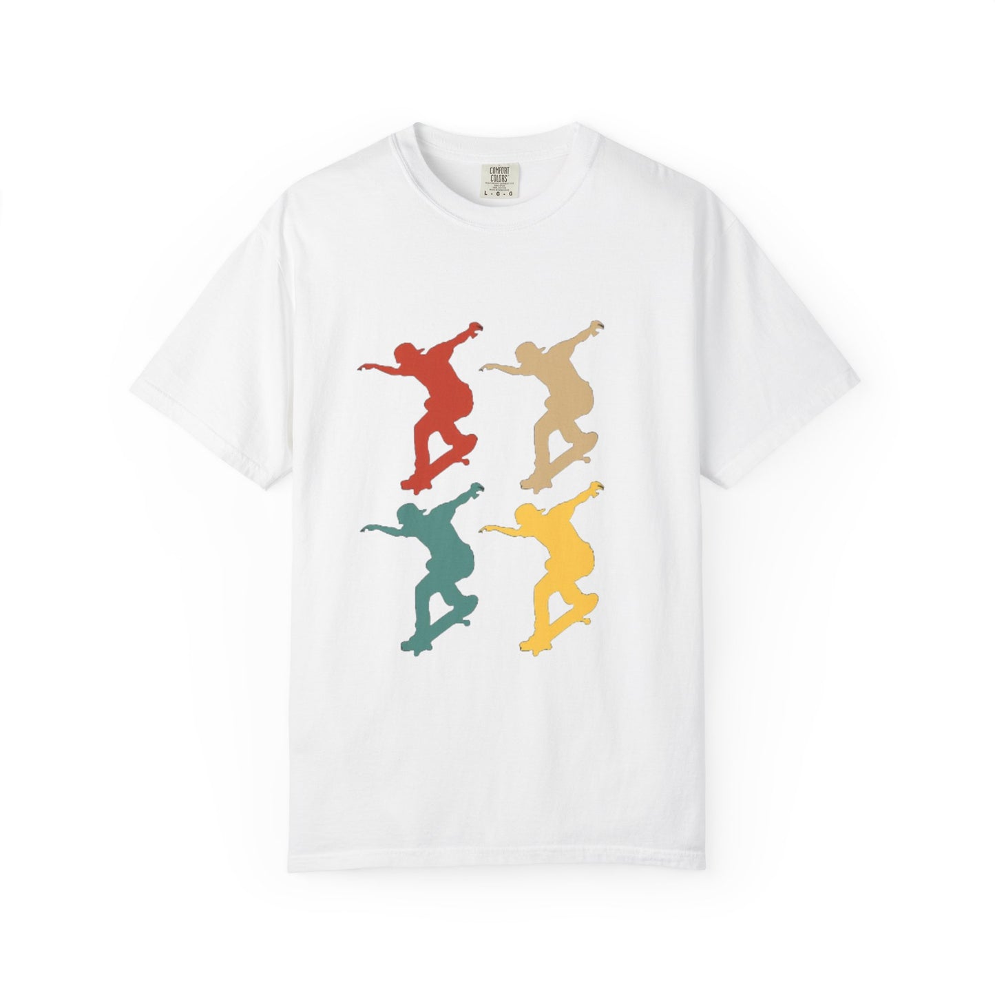 Vibrant Skateboarding T-Shirt for Adventure Lovers