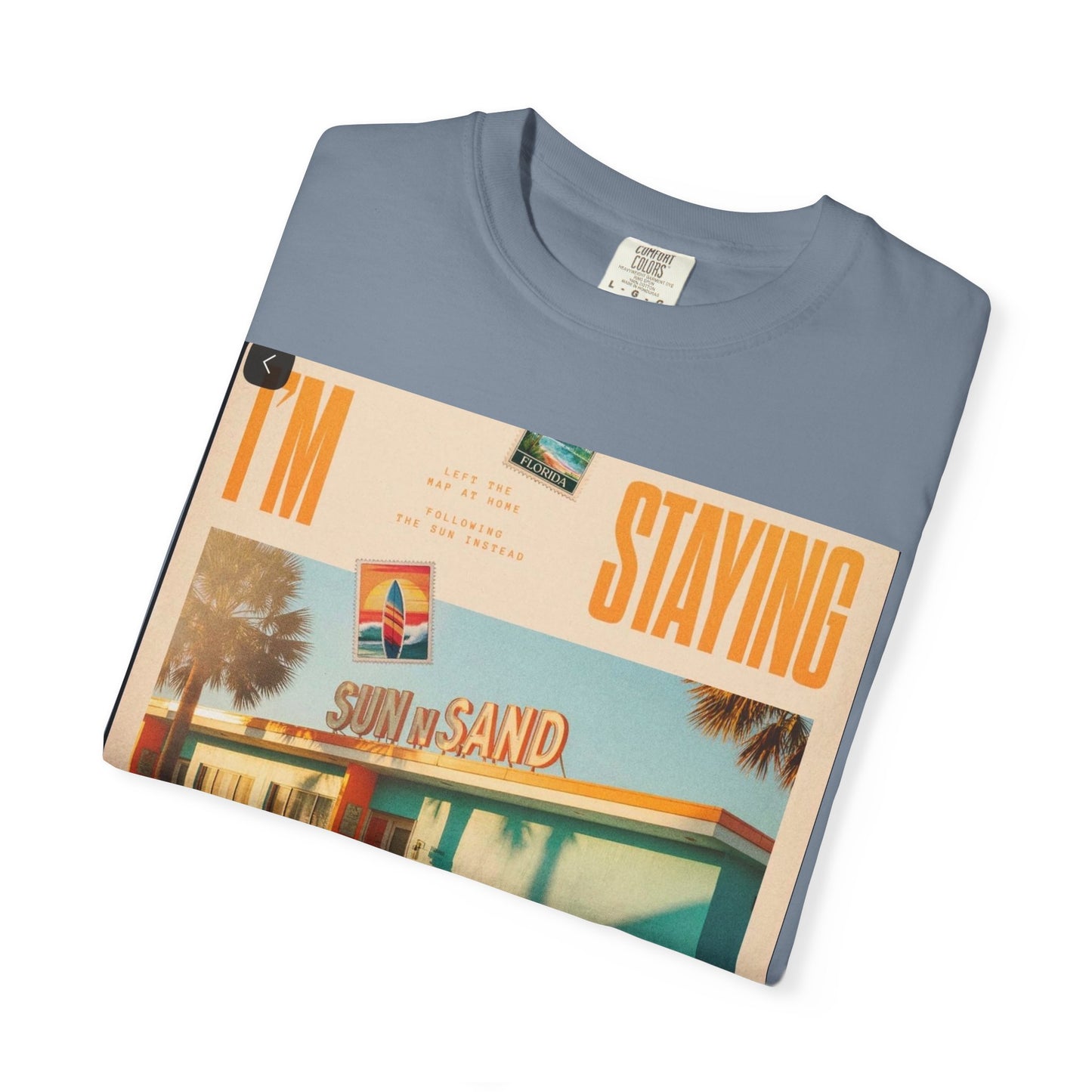 Weekend Staycation Vintage T-Shirt — "I'm Staying the Weekend" Retro Diner Design