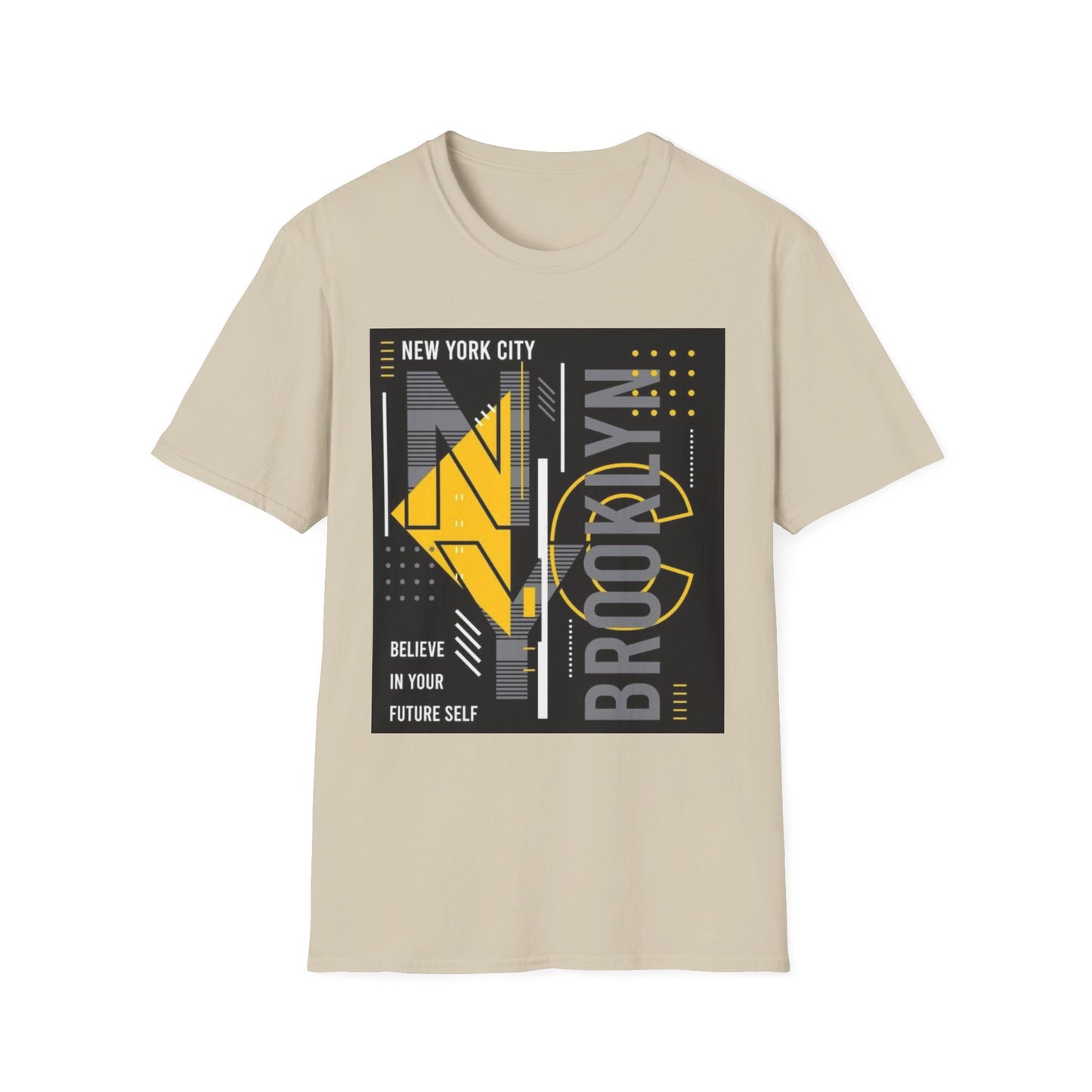 Brooklyn Graphic T-Shirt, NYC Apparel, Unisex Tee, Streetwear, Inspirational Tee, Gift for Dreamers