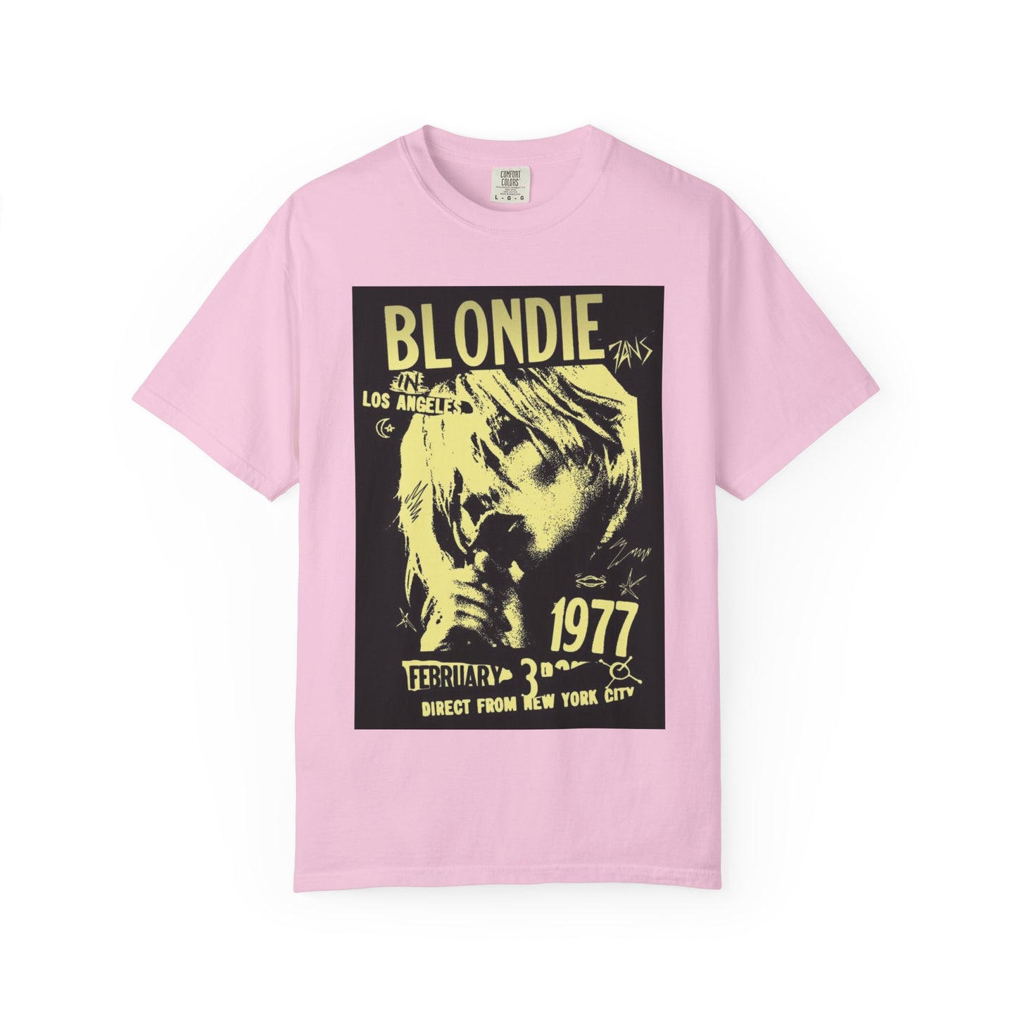 Vintage Blondie Concert T-Shirt - Unisex Garment-Dyed Tee