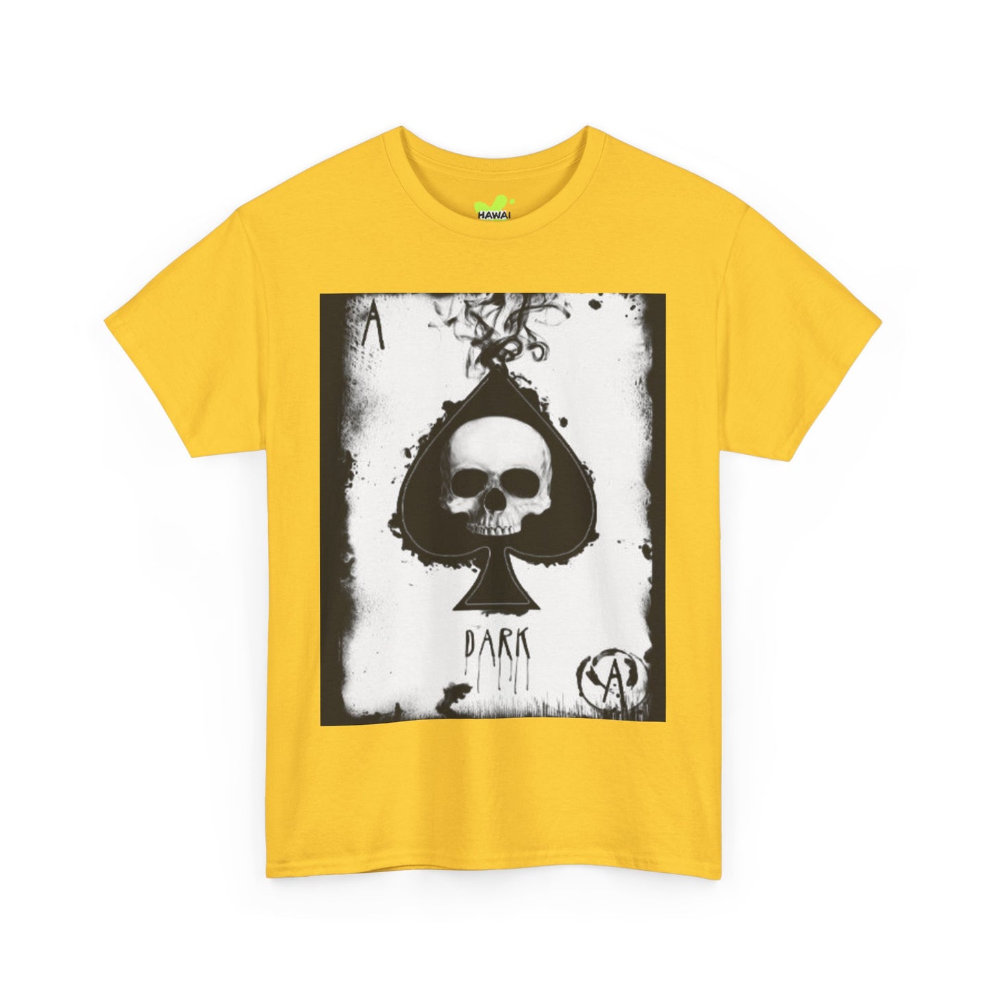 Gothic Skull Graphic Tee - Unisex Heavy Cotton T-Shirt