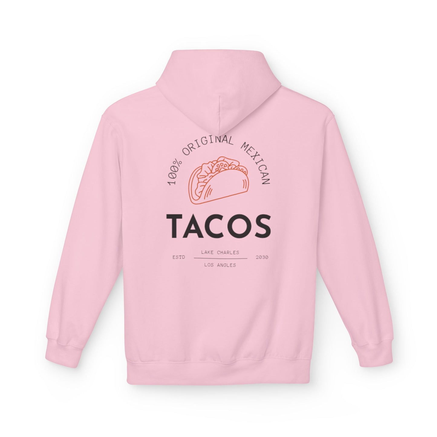 Unisex Taco Lover's Fleece Hoodie - 100% Original Mexican Design