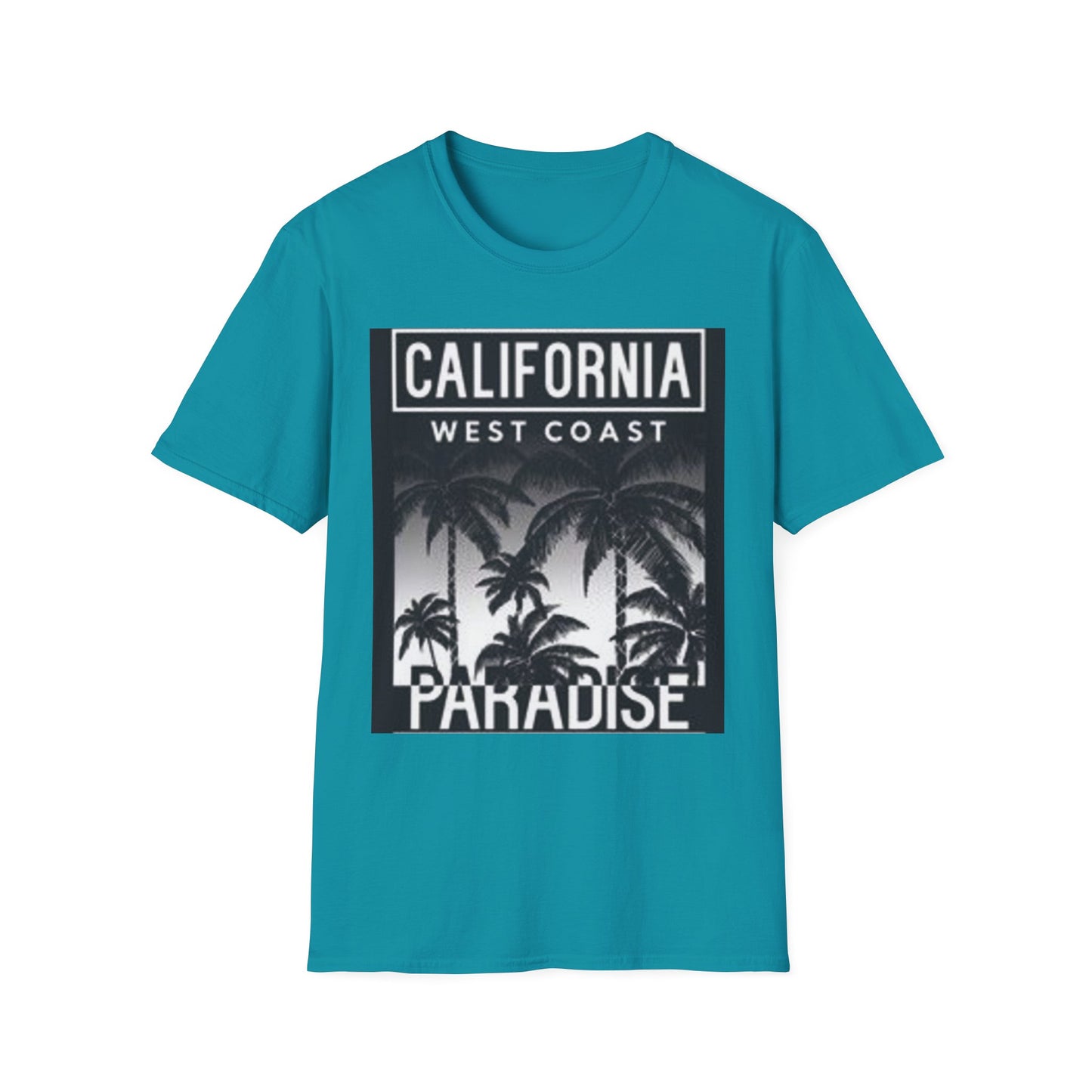 California Paradise Unisex T-Shirt, West Coast Apparel, Summer Vibes Shirt, Beachwear, Travel Tee, Gift for Travelers