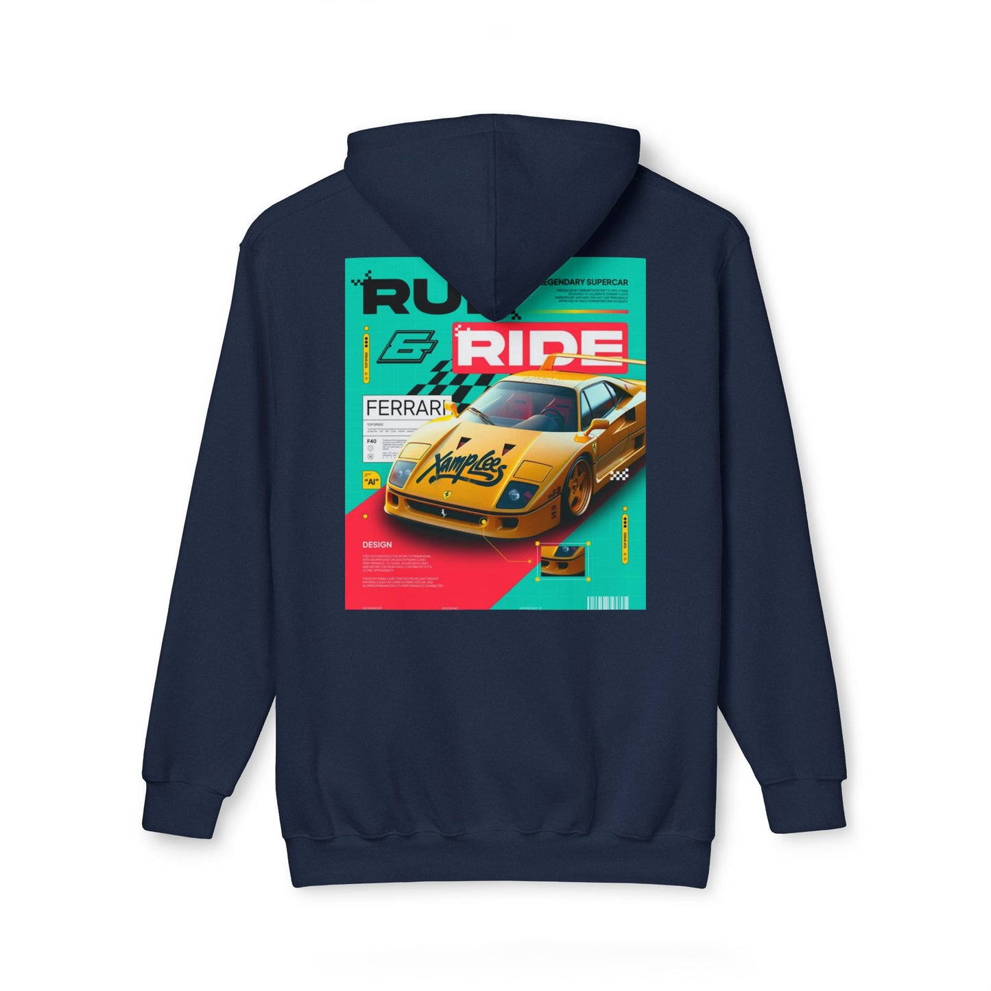 Unisex Hooded Sweatshirt, Made in US