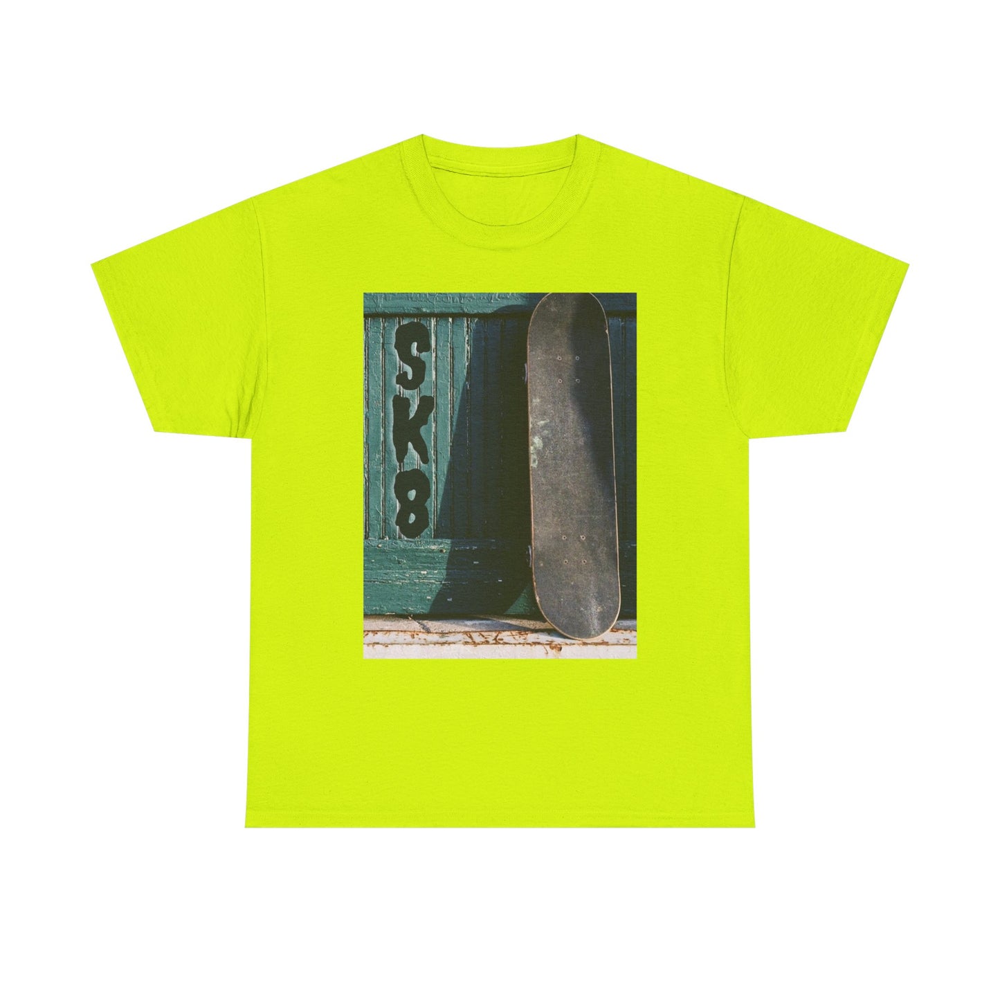 Skateboarding Vibes Unisex Heavy Cotton Tee - Perfect Gift for Skaters