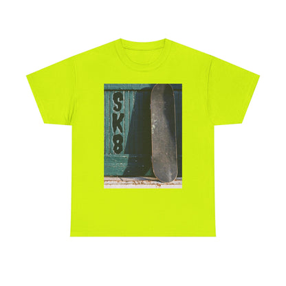 Skateboarding Vibes Unisex Heavy Cotton Tee - Perfect Gift for Skaters