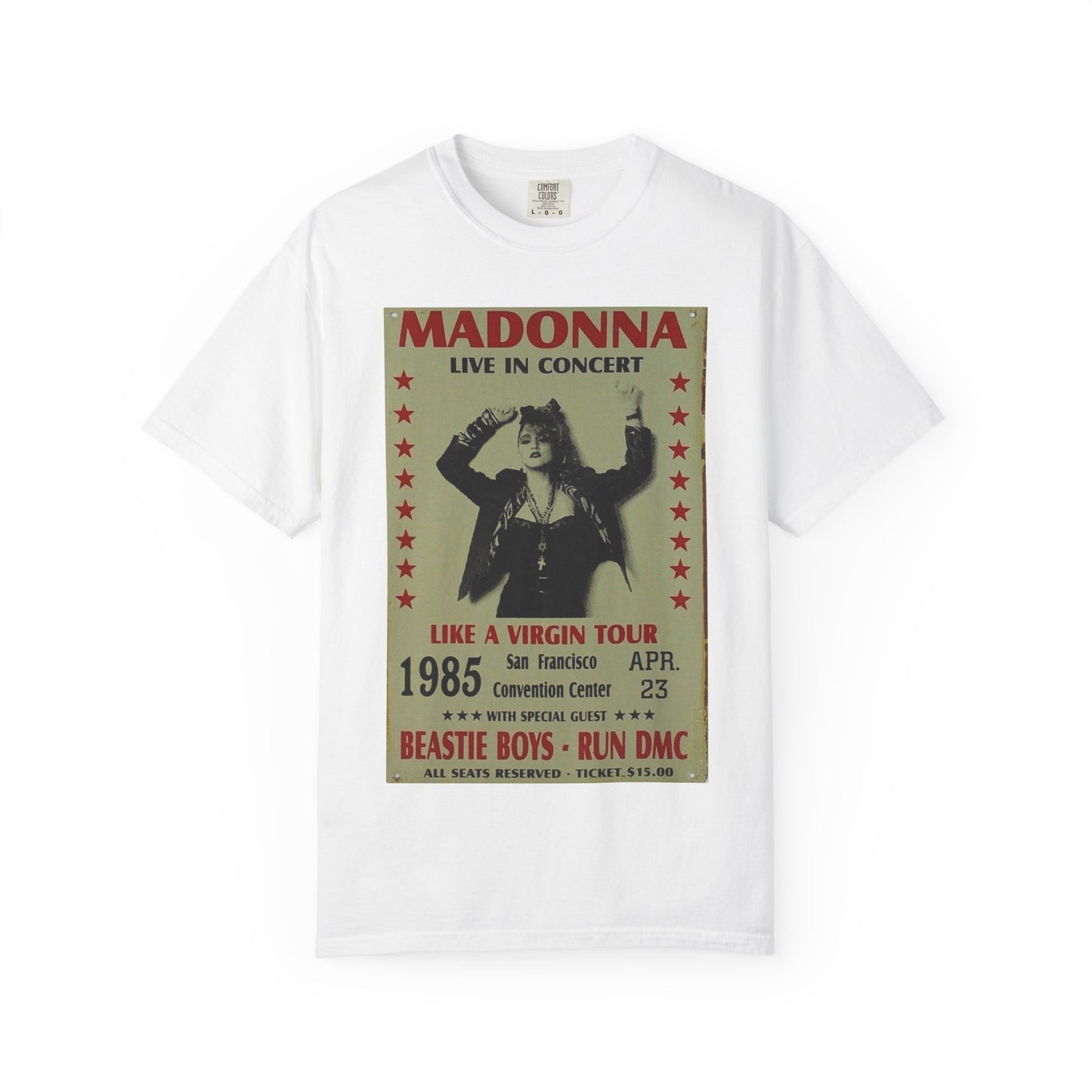 Retro Concert T-Shirt - Madonna 'Like a Virgin' Tour