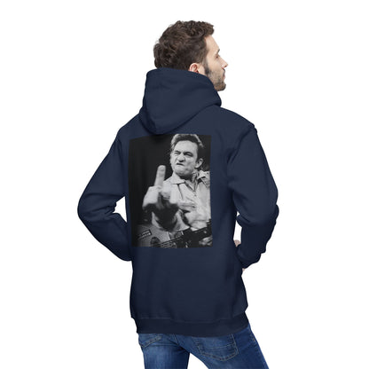 Unisex Hooded Sweatshirt with Bold Graphic Print - Perfect for Music Lovers
