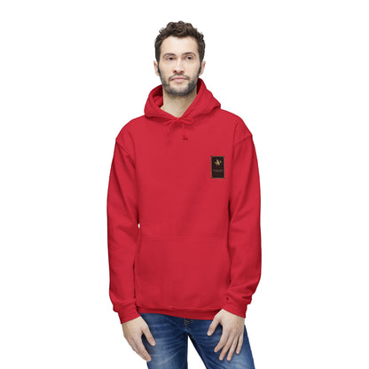 Classic Unisex Hooded Sweatshirt with BBS Wheel Design - Made in USA