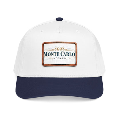 Monte Carlo Leather Patch Baseball Cap