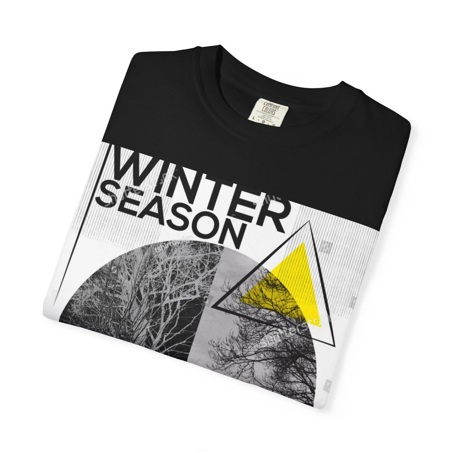Winter Season Graphic T-shirt, Unisex Tee for Fashion Lovers, Cool Casual Wear, Winter Apparel, Unique Gift for Him/Her