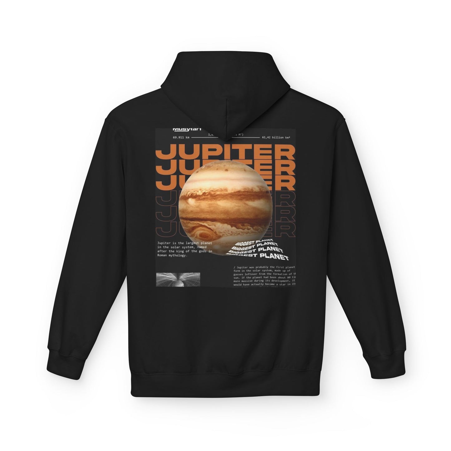Cosmic Jupiter Fleece Hoodie - Unisex Softstyle Comfort