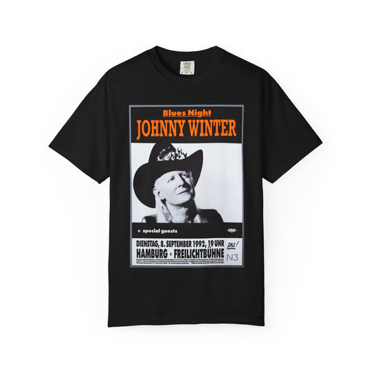 Vintage Johnny Winter Blues Night T-shirt