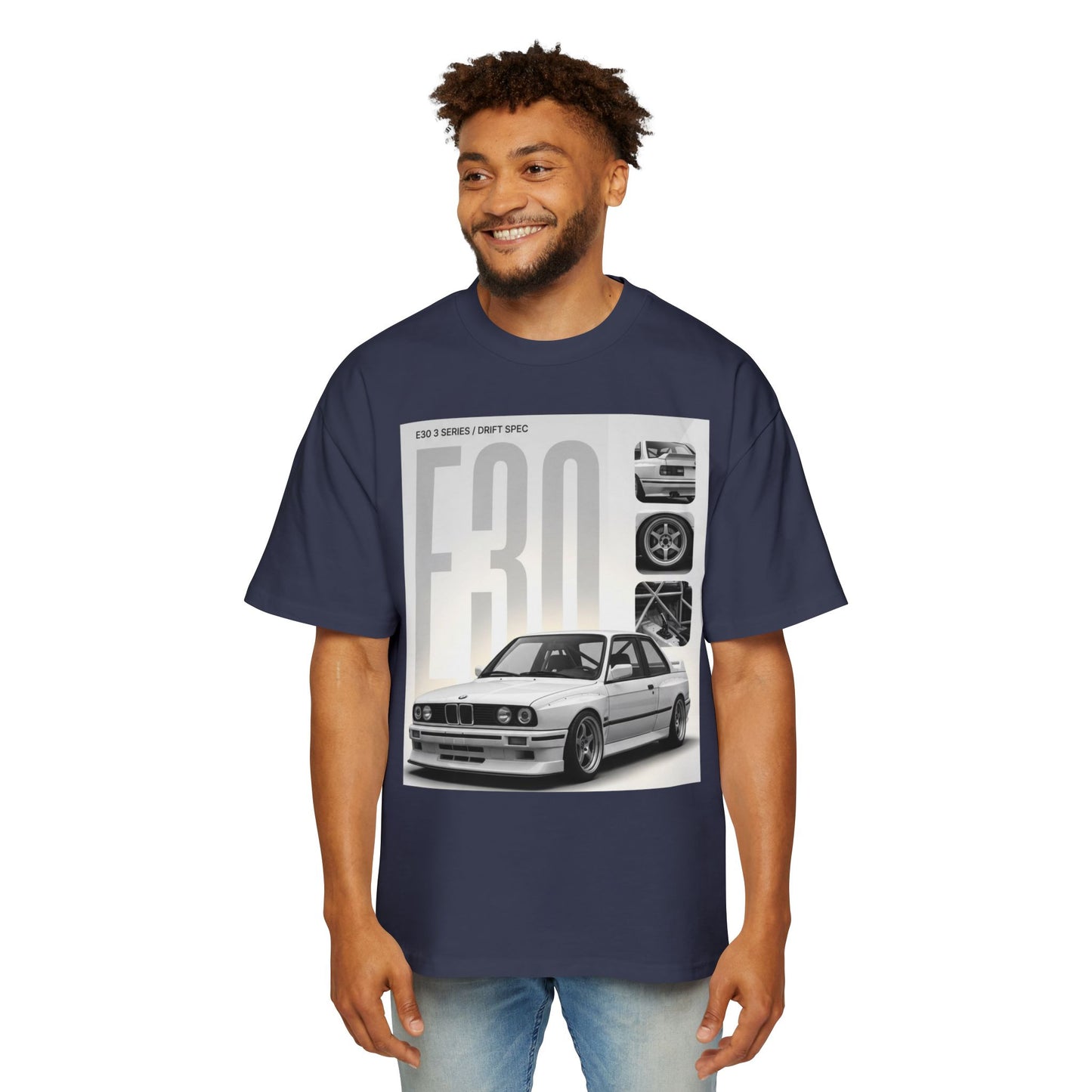 E30 Classic BMW Tee — Vintage Drift Car Graphic Shirt