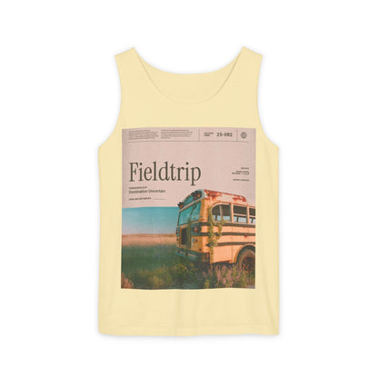Fieldtrip Vintage Bus Tank Top — Retro Travel Graphic Tank