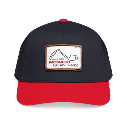 Monaco Grand Prix Leather Patch Baseball Cap