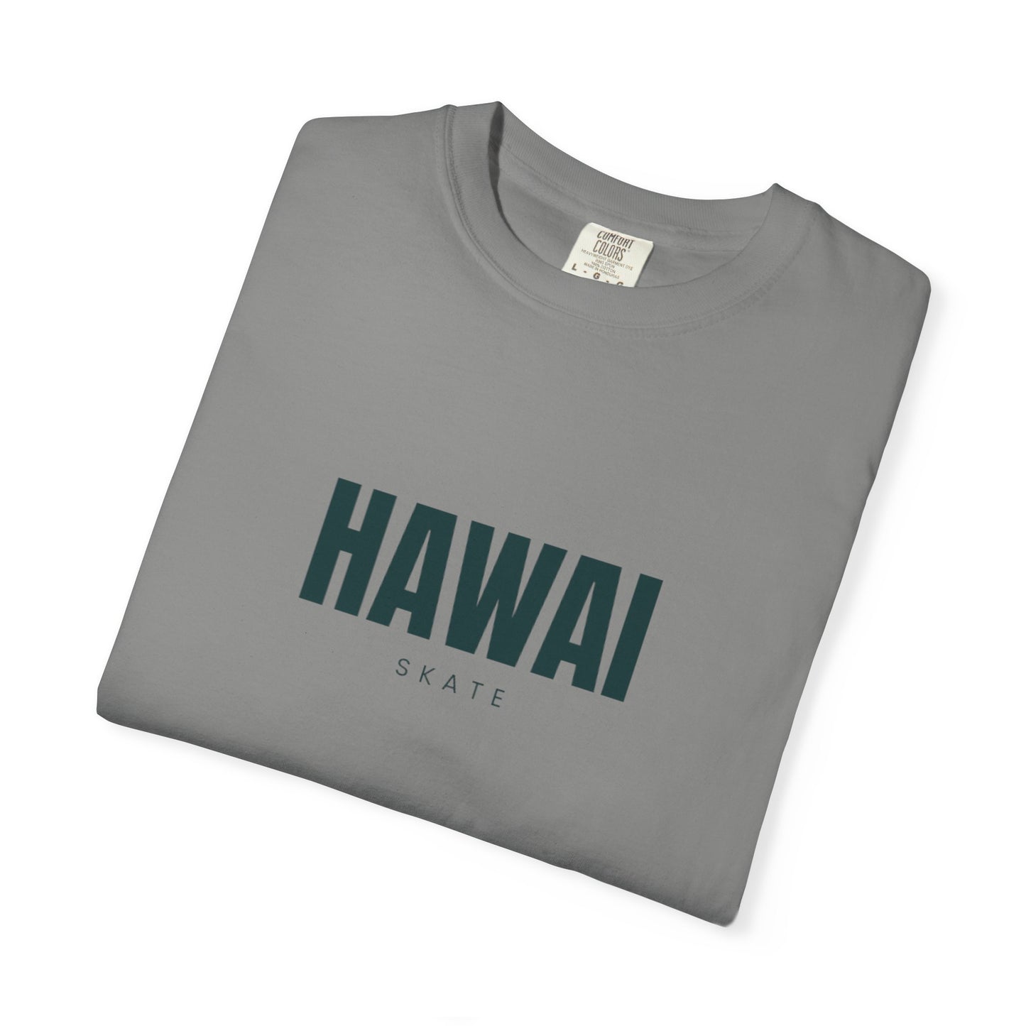 Hawaii Garment-Dyed Unisex T-shirt - Casual Beachwear, Travel Souvenir, Summer Vibes, Gift for Him/Her, Retro Style