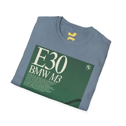 E30 BMW M3 Graphic Unisex T-Shirt - Classic Car Enthusiast Tee