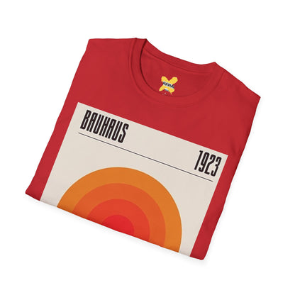 Retro Bauhaus 1923 Unisex Softstyle T-Shirt - Vintage Graphic Tee
