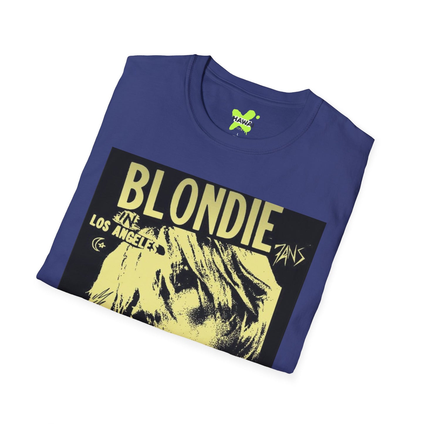 Vintage Blondie Unisex Softstyle T-Shirt - Retro Music Graphic Tee
