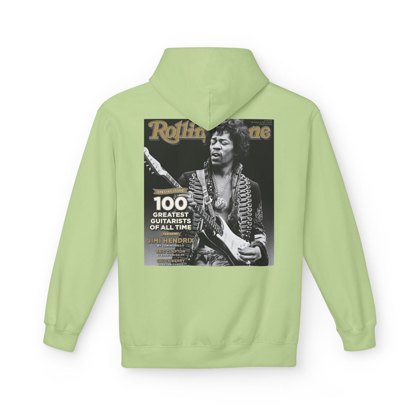 Jimi Hendrix Tribute Fleece Hoodie - Unisex Midweight Softstyle
