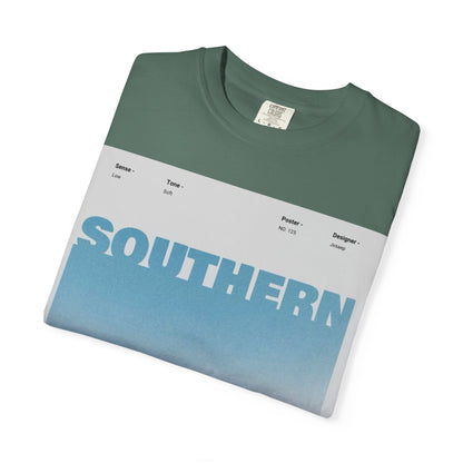 Southern Beach Photo T-Shirt — Ocean Waves Graphic Tee