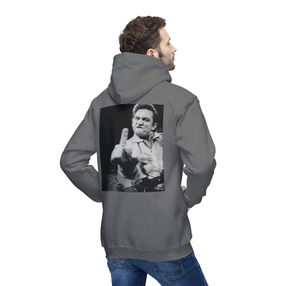 Unisex Hooded Sweatshirt with Bold Graphic Print - Perfect for Music Lovers