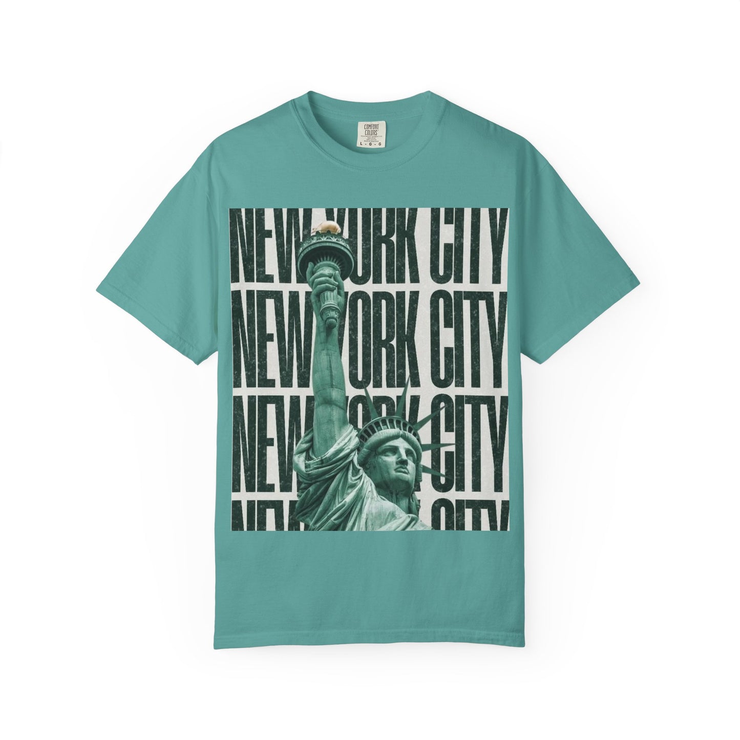 New York City Statue of Liberty Graphic T-Shirt — Retro Urban Travel Tee
