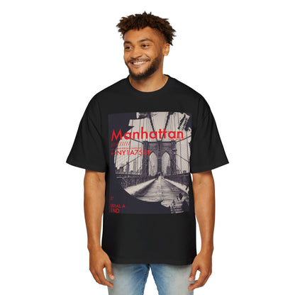 Manhattan Bridge Graphic Tee — Vintage NYC Photo Print