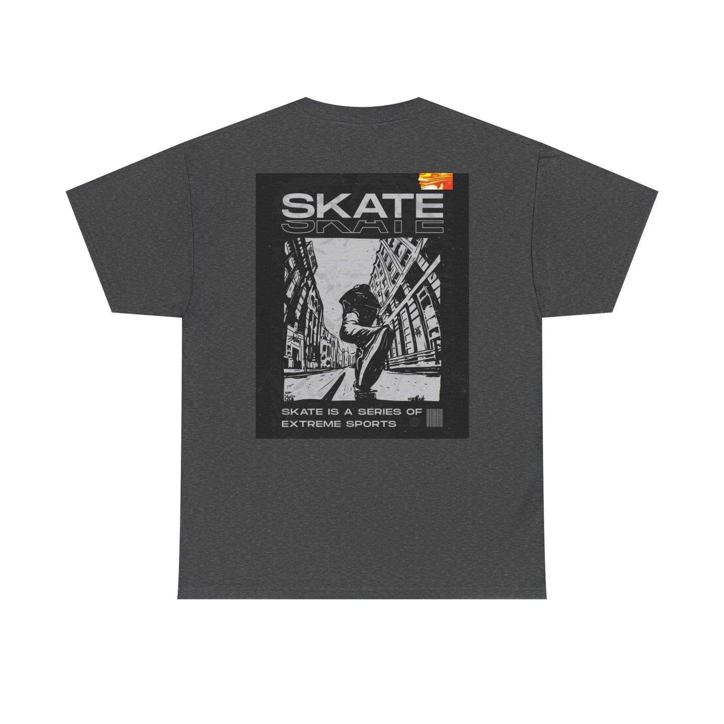 Skate Graphic Tee — Urban Skateboard Poster Shirt