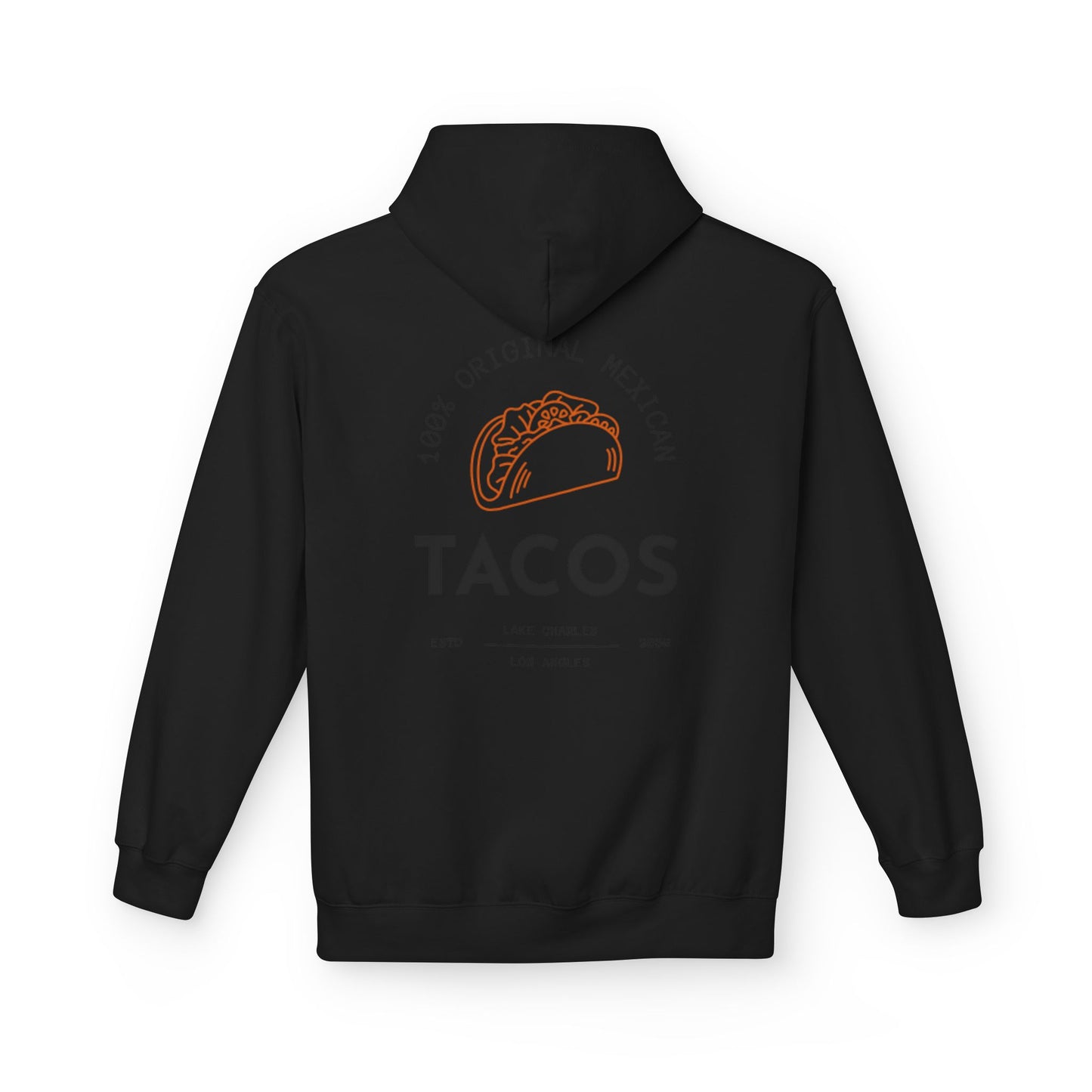 Unisex Taco Lover's Fleece Hoodie - 100% Original Mexican Design
