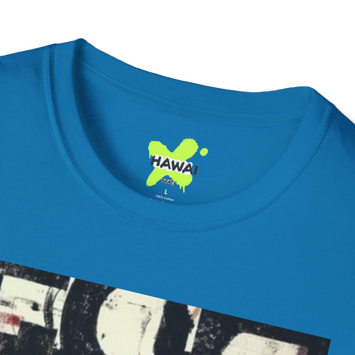 Artistic Unisex Softstyle T-Shirt - Modern Abstract Design