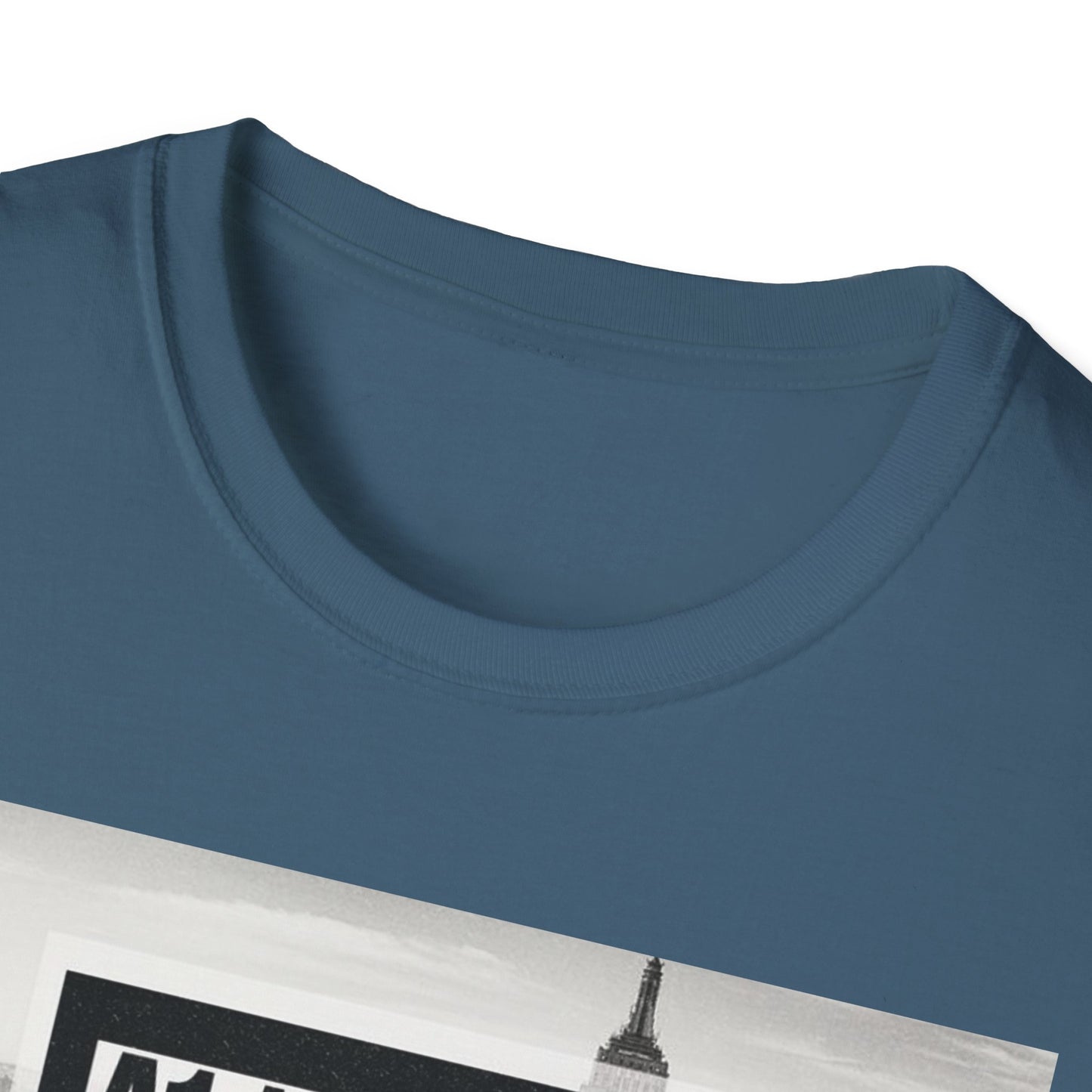 NYC Graphic Unisex Softstyle T-Shirt | Casual Wear, Street Style, Unique Gift, Travel Souvenir, City Life