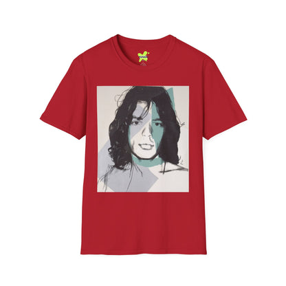 Artistic Unisex Softstyle T-Shirt - Unique Graphic Design for Art Lovers
