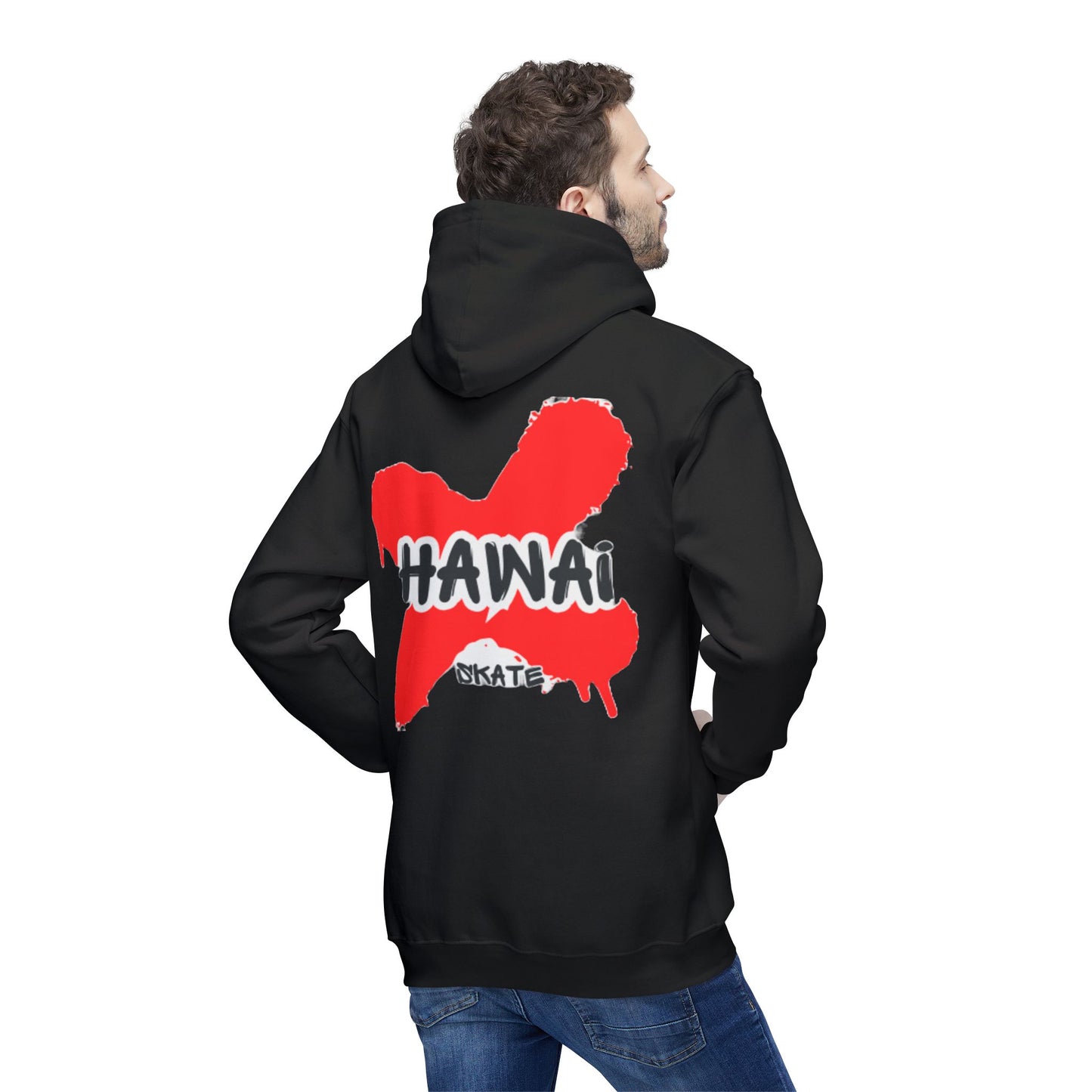 Hawaii Skate Unisex Hooded Sweatshirt - Perfect for Cool Weather Adventures