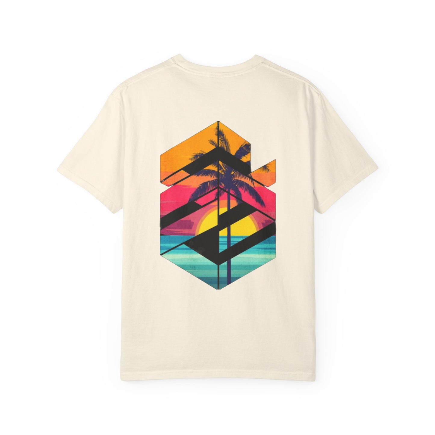 Tropical Sunset Unisex T-Shirt | Beach Vibes & Relaxation