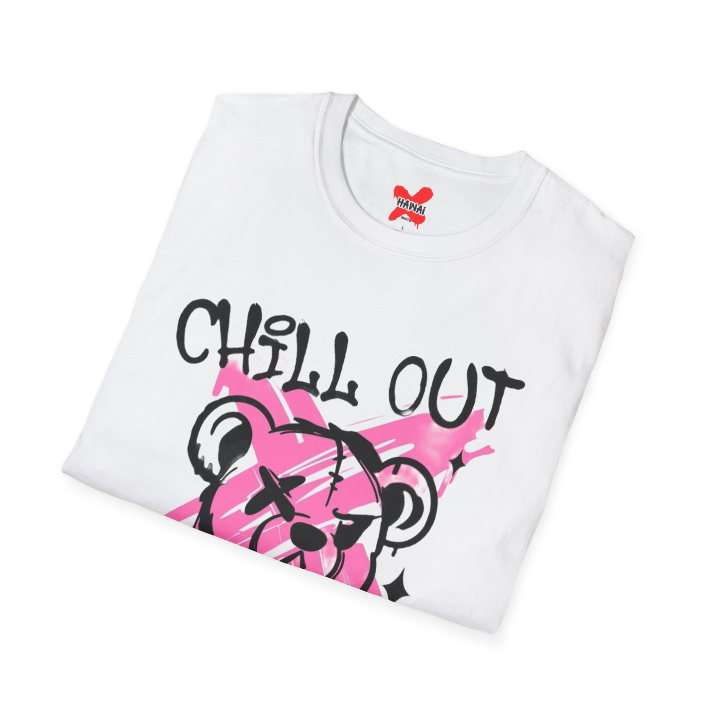 Chill Out Bear Graphic Tee for Relaxed Vibes