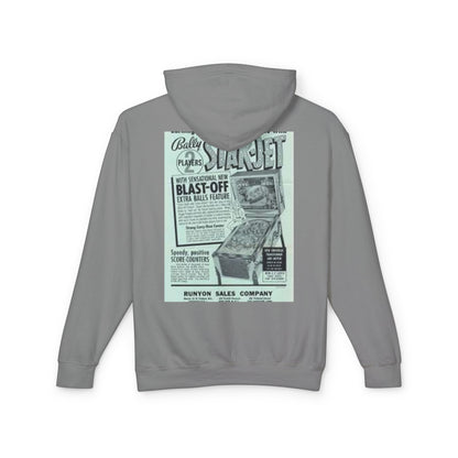 Retro Arcade Inspired Lightweight Hoodie - Perfect for Gamers & Nostalgic Fans