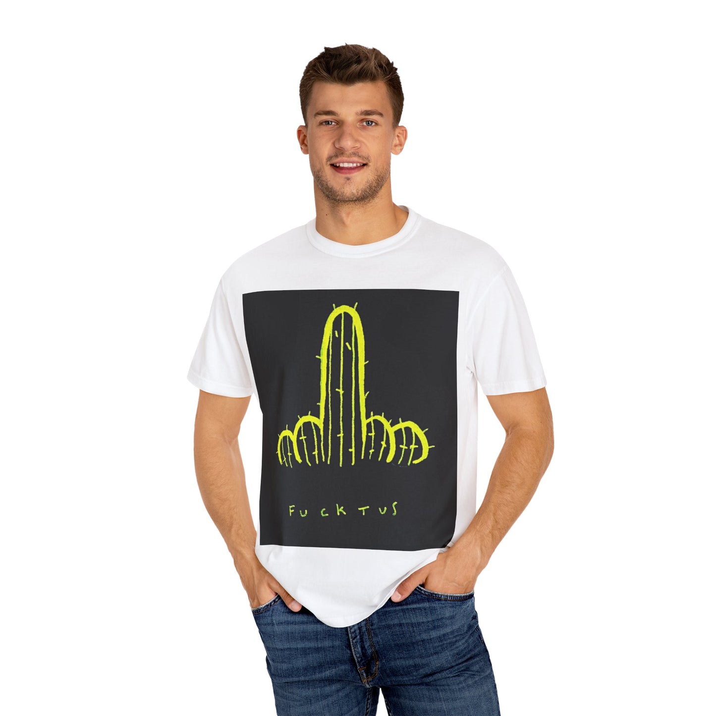 Funny Cactus Graphic T-Shirt - Unisex, Vibrant Design"}