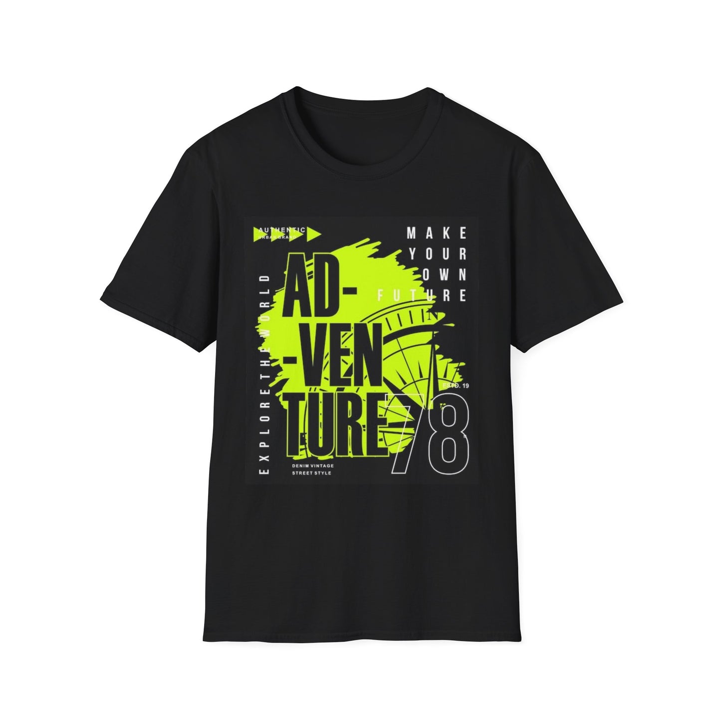 Adventure-Themed Unisex T-Shirt | Explore Life & Create Your Own Adventure, Travel Tees, Outdoor Apparel, Gifts for Explorers, Casual Wear