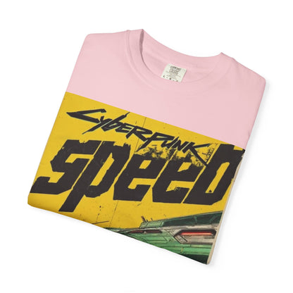 Cyberpunk Speed T-Shirt — Retro Racing Car Graphic Tee