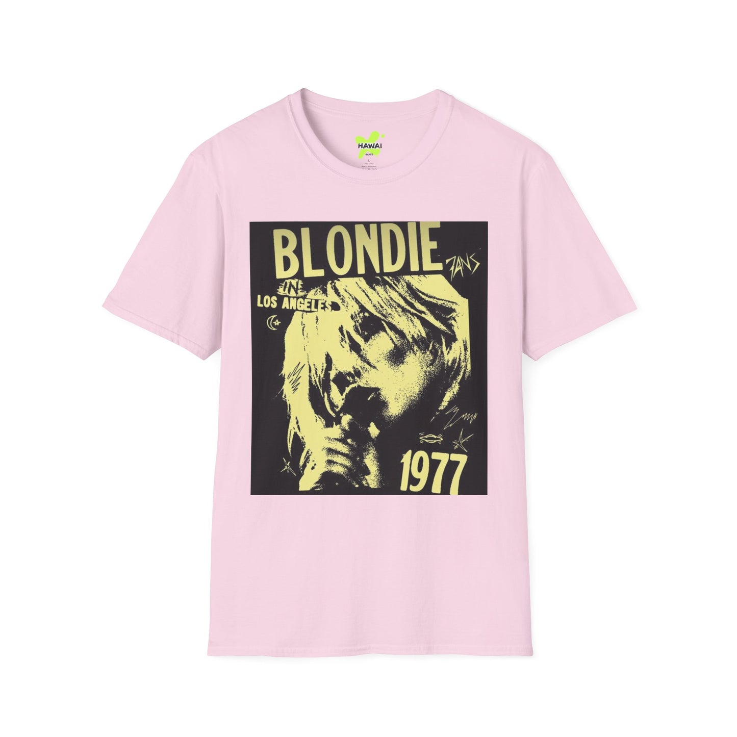 Vintage Blondie Unisex Softstyle T-Shirt - Retro Music Graphic Tee