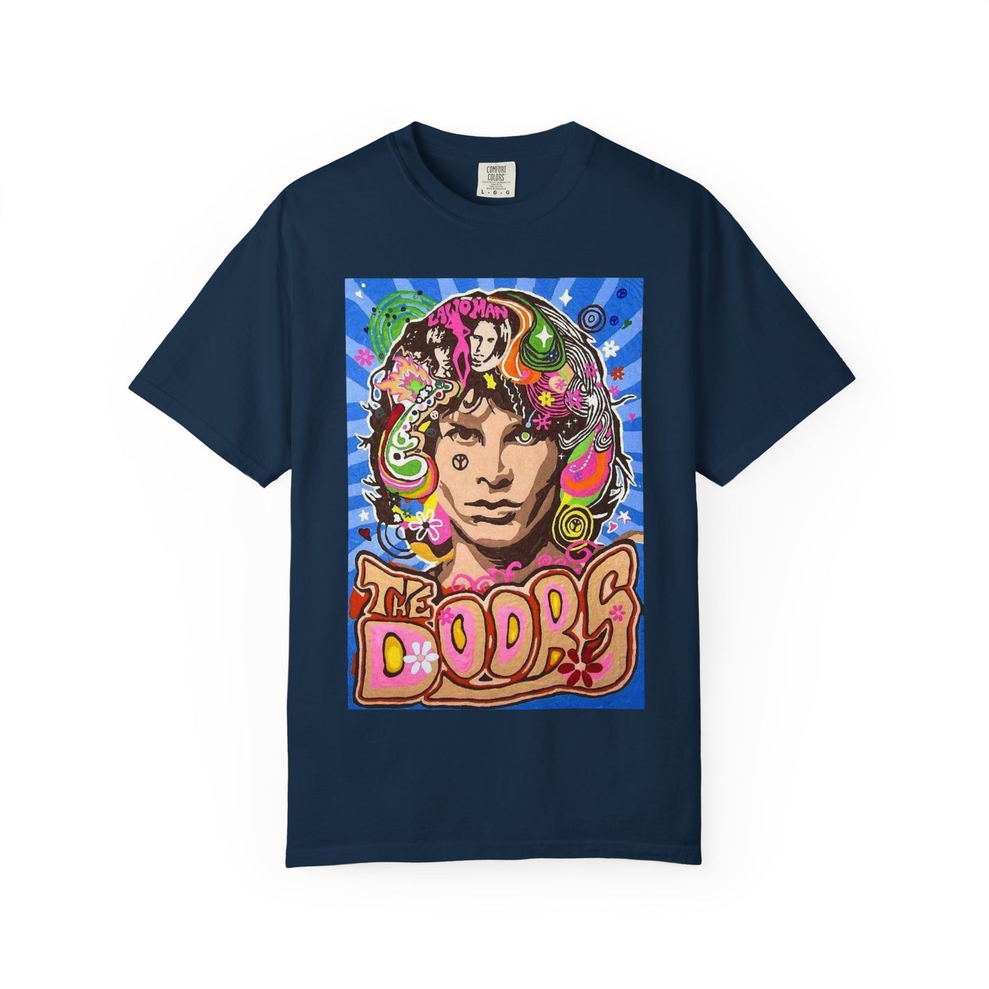 Vintage The Doors Graphic T-Shirt - Unisex Psychedelic Tee