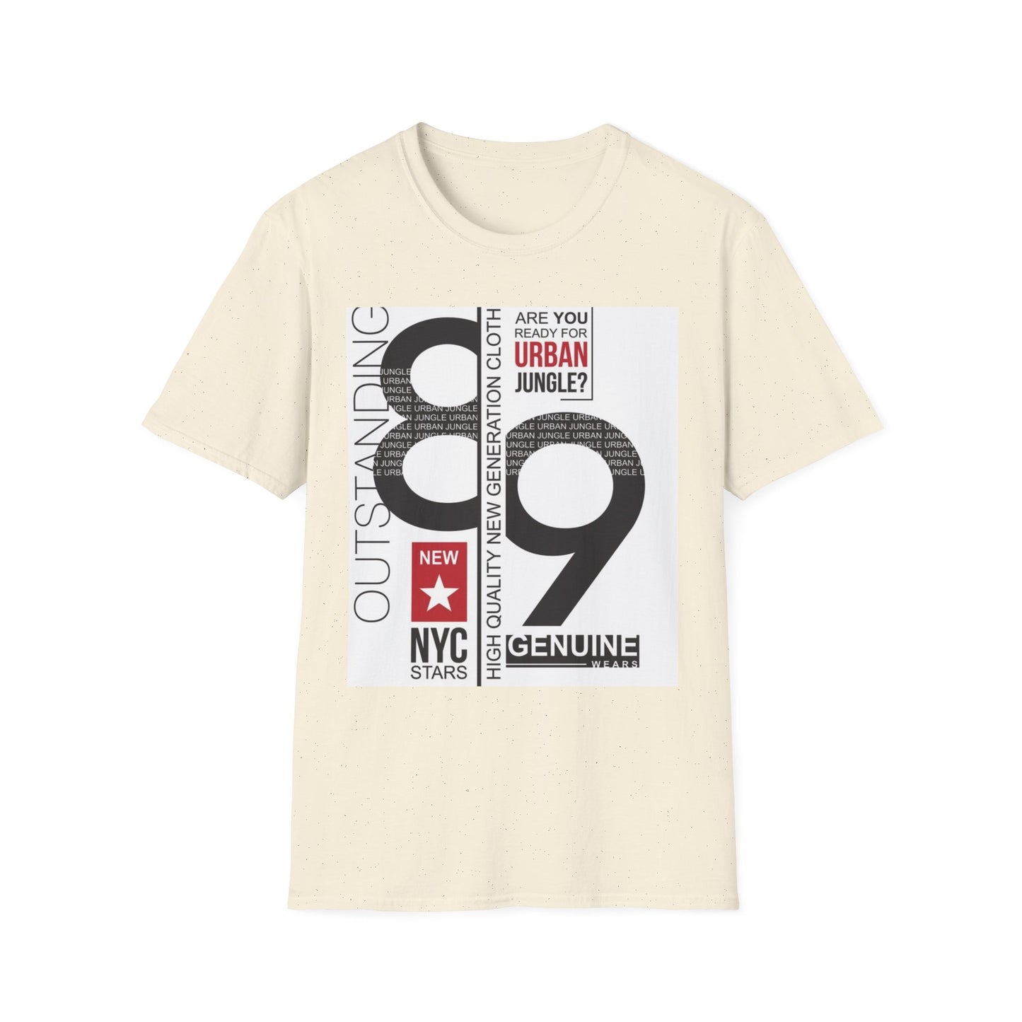 Urban Jungle Graphic T-Shirt, Unisex Tee, Casual Wear, Street Style, Gift for Him or Her, Comfortable Everyday Shirt