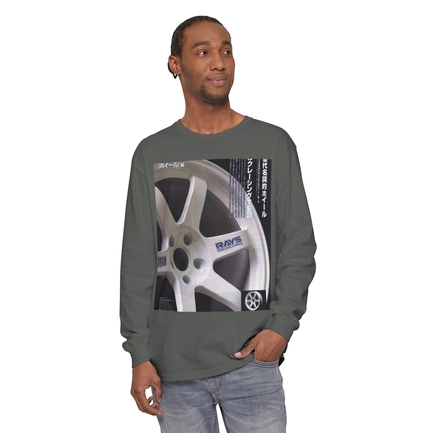 Rays Wheel Graphic Long Sleeve Tee